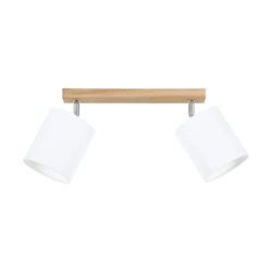 Aprillia Lampa Sufitowa 2xE27 Max.25W Dąb Olejowany/Biały 56744274