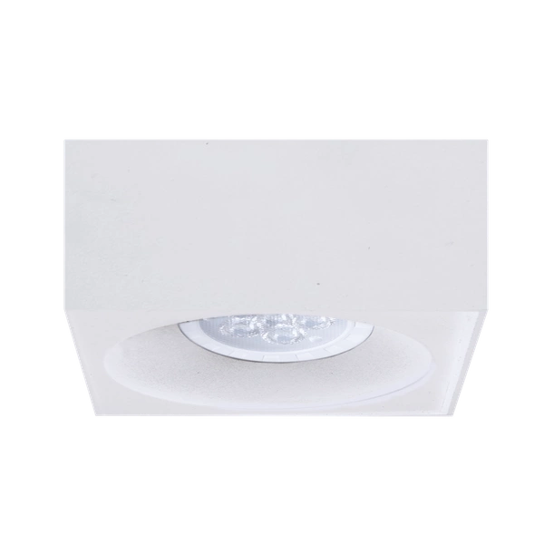 Oprawa wpuszczana Bali Square, ML0077, biała, 1x8W GU10