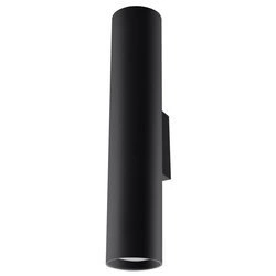 Kinkiet LAGOS 2 Czarny Stal, GU10, 2X40W, SL.0330