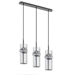 Lampa wisząca ALFA KAPRIS GRAFITOWA 3xE27 13cm | 61018