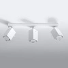 Designerska lampa sufitowa MERIDA 3 SL.0097 Biała 3xGU10