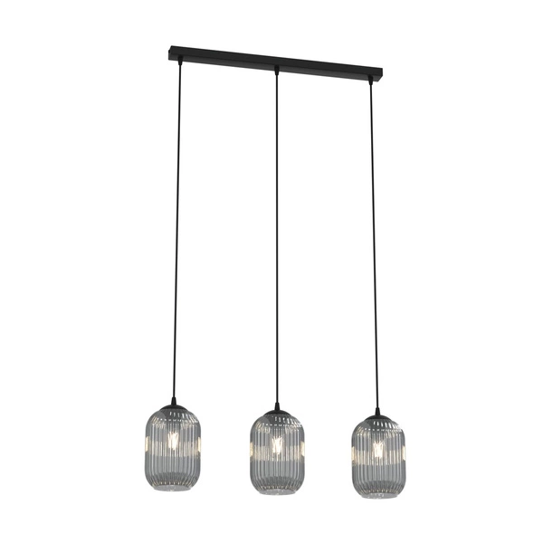 Lampa wisząca Emibig VERDI 3 BL GRAFIT 1434/3