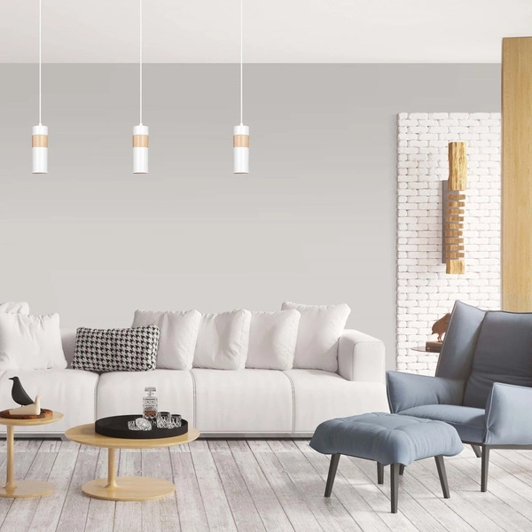 Lampa wisząca Emibig AKARI 1 Biały 733/1