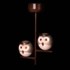 LAMPKA SUFITOWA OWL 2XG9 LED ML244