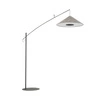 Lampa podłogowa POISE umbra gray A E27 wys.240cm dług.260cm przewód 270cm włącznik | 11767