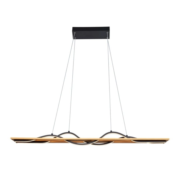 Lampa wisząca Italux Conato PND-23848-30W-BK-GD