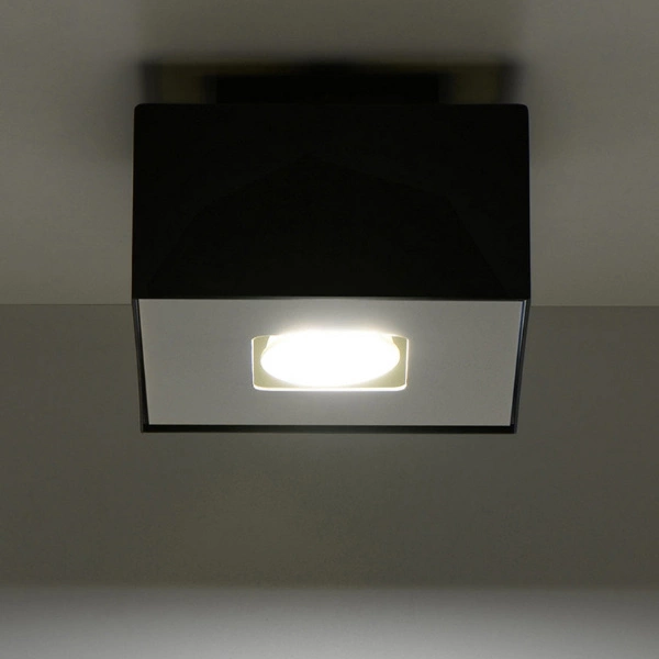 Nowoczesny plafon MONO 1 SL.0070 Czarny 1xGU10