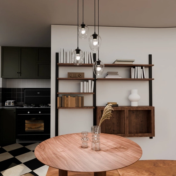 Lampa wisząca Emibig ISTAR 4 BL PREMIUM TRANSPARENT 679/4PREM