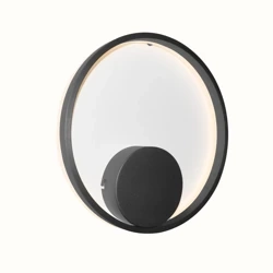 Azzardo HALO 40 WALL BK 4705