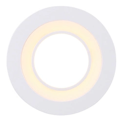 Oprawa wpuszczana CLYDE LED 2700K Biała ciepła Plastik | Biały