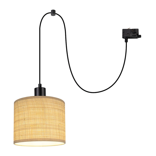 Zawiesie Hang Track Czarny 1xE27 3-obwodowy