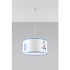 Lampa wisząca KKS LECH POZNAŃ 40 SL.0725 1xE27