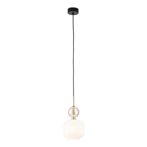 SOPHIA COGNAC WHITE LAMPA WISZACA 1XE14