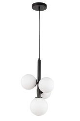 Lampa Sigma Perla 4 zwis czarny 33487