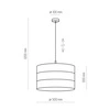 lampa wisząca TAGO BLACK 3211 3211