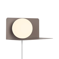 Kinkiet LILIBETH E14 25W Metal | Brązowy