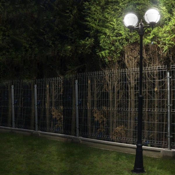 Lampa masztowa KULE Z KOSZYKIEM 250 OGMWN 2 KPO 250 latarnia | czarna