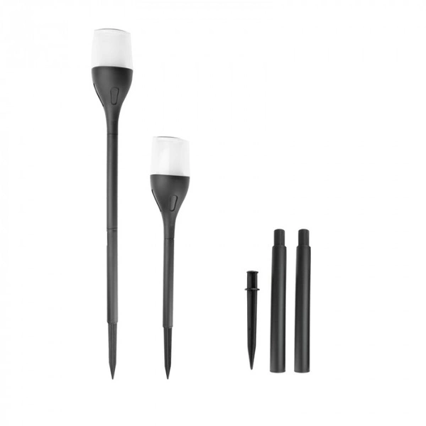 Solarny Słupek Ogrodowy LED SSO-1 PŁOMIEŃ 1600K