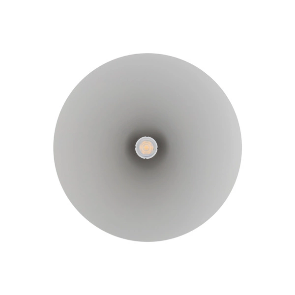 Lampa wisząca ZENITH M SILK GRAY śr. 35cm GU10 | szary 10878