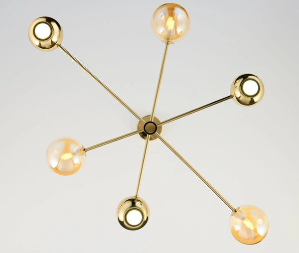 Nowoczesny Żyrandol MOKA wys. 47-69cm 3xG9 3xGU10
14W IP20 | Złoty