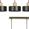 Lampa wisząca Emibig TORIN 3 Czarny 1046/3
