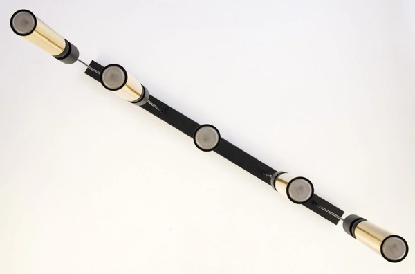 Nowoczesna Lampa wisząca ALAS wys. 120cm 5xG10 14W IP20 | Złoty