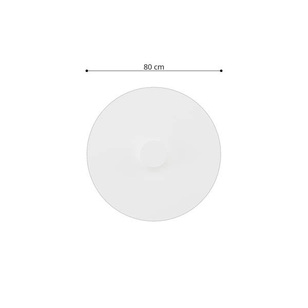 Plafon TVAROR biały