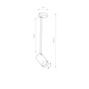 Lampa punktowa natynkowa MONO LONG M wys. 36cm GU10 | biały 7725