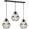 Lampa wisząca INDUSTRIALNA CLIFF BLACK 3xE27 MLP5525
