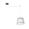 Lampa wisząca Emibig ASCOT 1 GRAY 1424/1