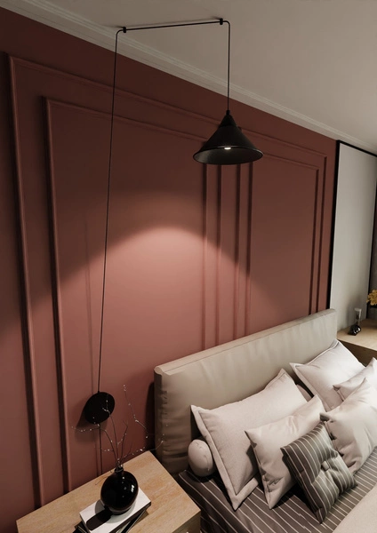 Lampa wisząca Emibig ABRAMO 1 Czarny 160/1