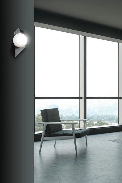 Kinkiet Emibig DRIFTON K1 Czarny 636/K1