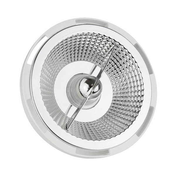 Żarówka LED 15W AR111 GU10 3000K z odbłyśnikiem 45 st.| biały