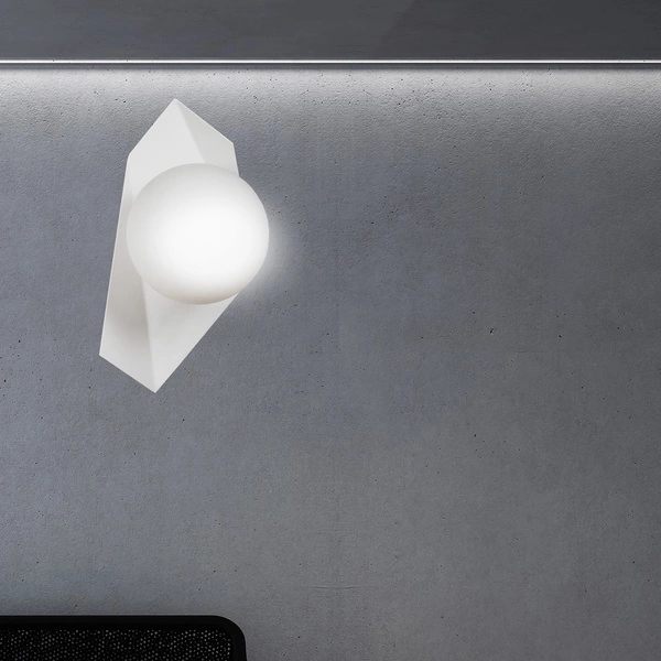 Kinkiet Emibig DRIFTON K1 Biały 637/K1