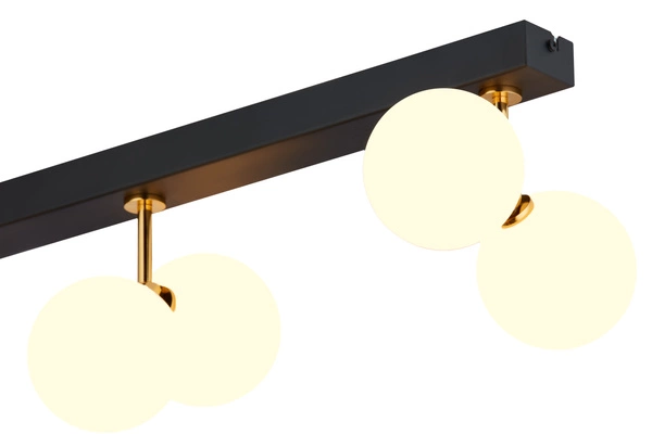 Nowoczesna Lampa sufitowa LUNA wys. 19cm 6xG9 14W IP20 | Złoty