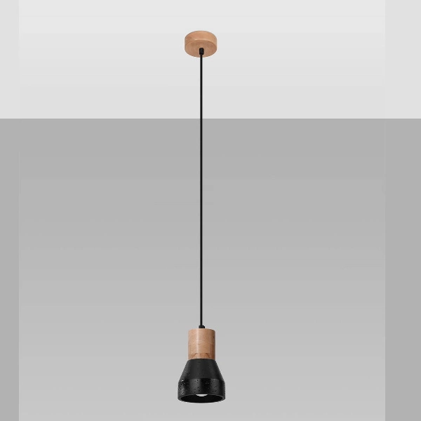 Lampa wisząca QUBIC czarna SL.0963
