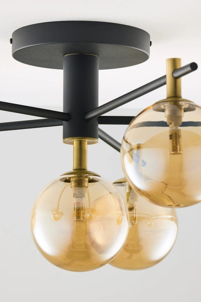 Nowoczesna Lampa sufitowa FIGARO wys. 34cm 6xG9 14W IP20 | Złoty