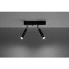 Nowoczesna lampa sufitowa EYETECH 2 SL.0898 czarna 2xG9