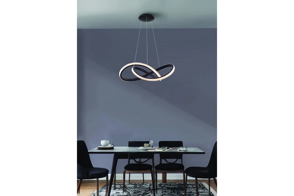 Azzardo INFINITY 80 CCT BK + REMOTE CONTROL 5096