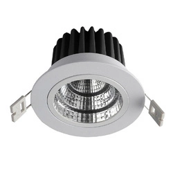 Oprawa wpuszczana West śr. 10cm 9W LED ciepła biel 3000K | biały