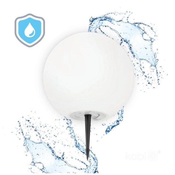 Lampa ogrodowa Solar LED GARDEN BALL 40 cm 3000K+RGB