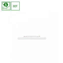 SYSTEM SHIFT SMART- LINE S oprawa liniowa 304x23x42mm 10W 100st biały CCT/DIM 5 lat gw.