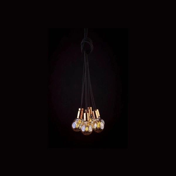 Retro zwis miedź CABLE BLACK / COPPER VII 160cm 9746