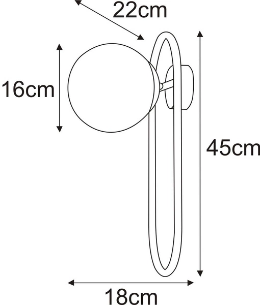 Kinkiet K-4964 z serii FINESTRA