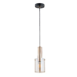 Lampa wisząca ALFA CELIA ZŁOTA 1xE27 15cm | 60832