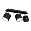 Lampa sufitowa DIXIE BLACK 3x GX53 szer. 34cm | czarny