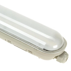 Liniowa oprawa hermetyczna LIMEA GIGANT 38W 6000K dł. 120cm | szary