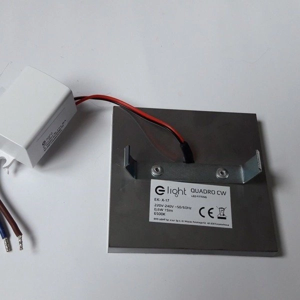 Oprawa schodowa 0,6W QUADRO ciepła 3000K