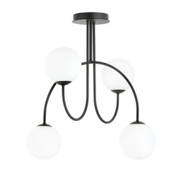 Lampa sufitowa Emibig ARCHI 4A BL OPAL 1288/4A