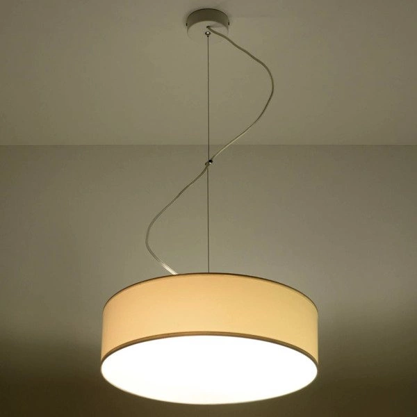 Lampa Wisząca ARENA 35 PVC Stal Biała 2 x 15W LED, SL.0117